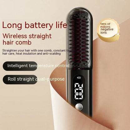 Charging Straight Comb Wireless Portable Travel