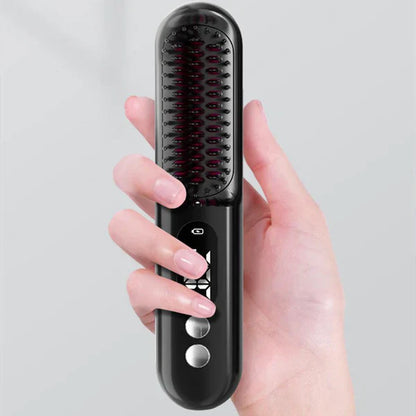 Charging Straight Comb Wireless Portable Travel